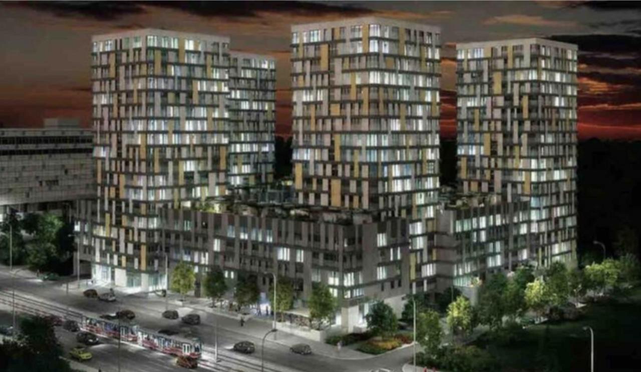 Residence Garden Tower S Balkonem, Garaz Praga Exterior foto